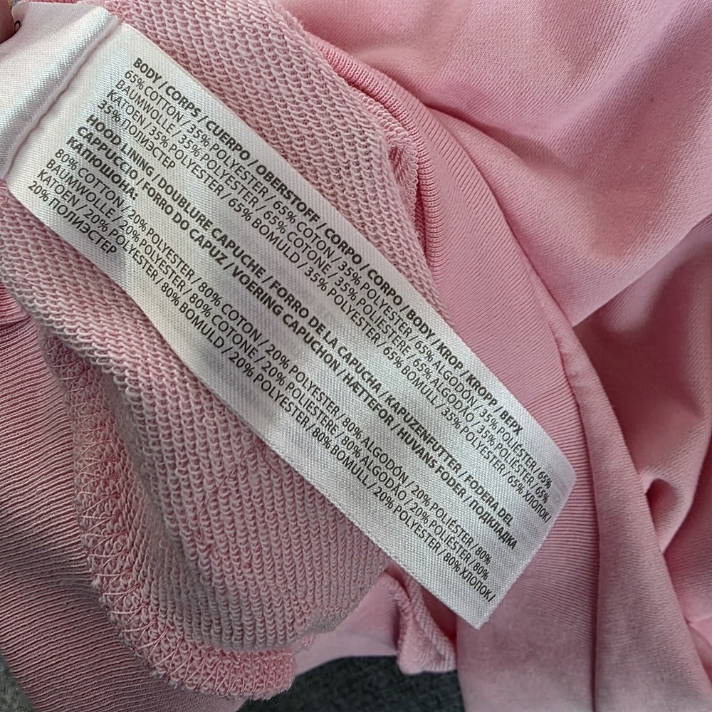 Disney Loungefly Cinderella Sweatshirt pink XL Gus RARE Pullover Hoodie park - Picture 12 of 12